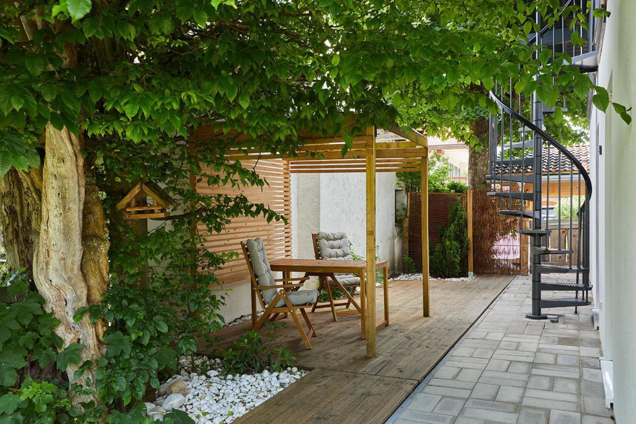 Ferienwohnung Zum Steingarten Krun Luaran gambar