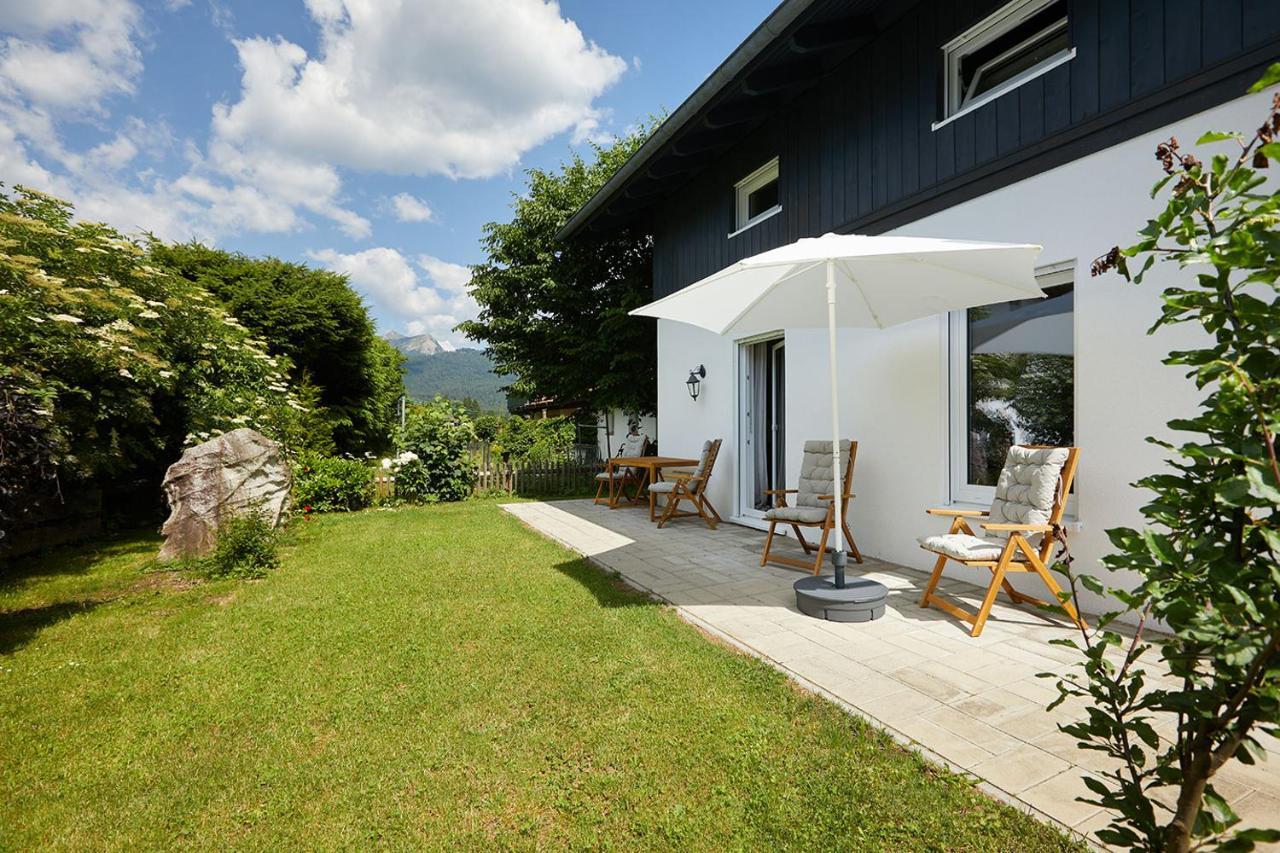 Ferienwohnung Zum Steingarten Krun Luaran gambar
