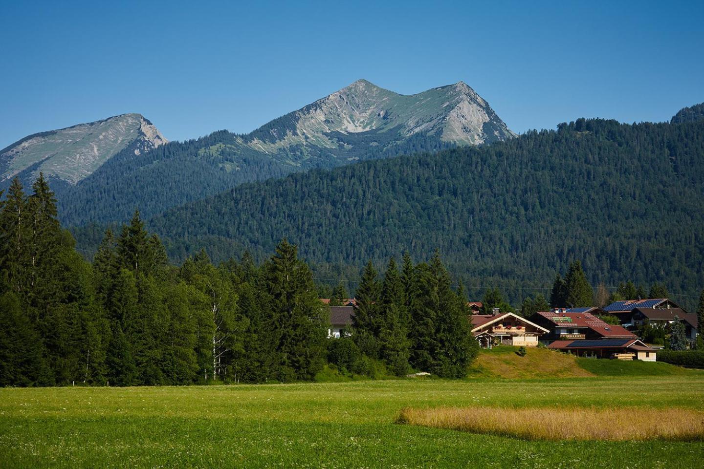 Ferienwohnung Zum Steingarten Krun Luaran gambar