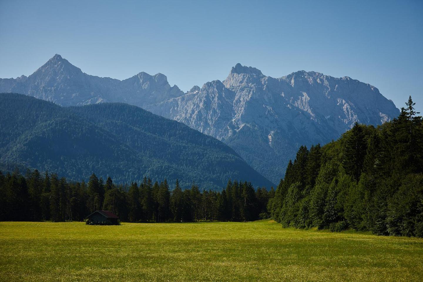 Ferienwohnung Zum Steingarten Krun Luaran gambar
