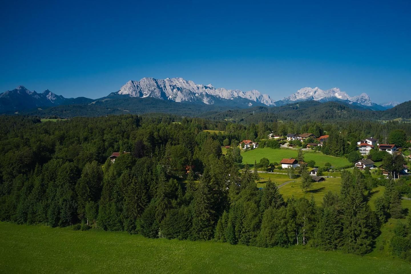 Ferienwohnung Zum Steingarten Krun Luaran gambar